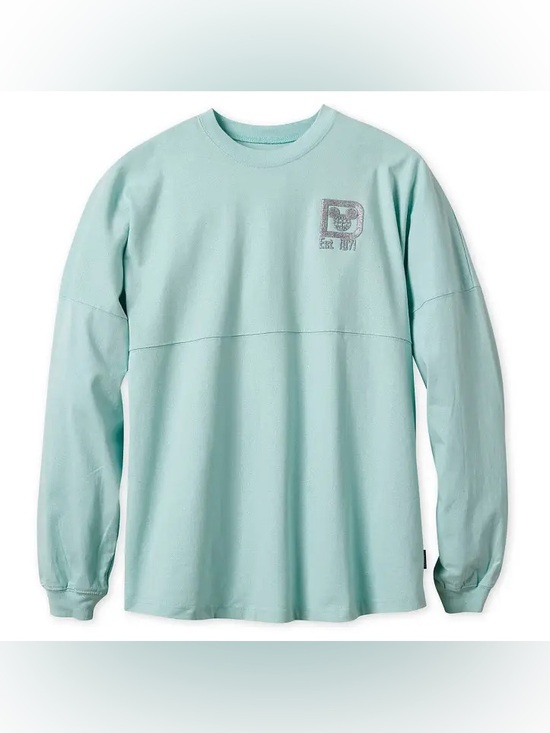 Disney Tops - Disney Parks Arendelle Aqua Sparkle Glitter Spirit Jersey Blue 2X disneybounding